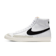 耐克NIKE板鞋高帮男经典BLAZER MID '77 VNTG运动鞋BQ6806-100白42