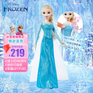 芭比（Barbie）女孩六一礼物冰雪奇缘公主娃娃-冰雪之音系列之艾莎HLW55