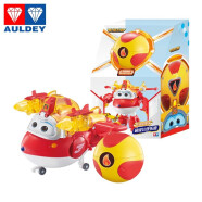 奥迪双钻（AULDEY）超级飞侠超儿童玩具声光变形遥控机器人大变形机器人乐迪能量球 能量球-火焰能量乐迪