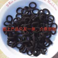 依莲妃【精选】头绳发圈女扎发丸子头橡皮筋加粗时尚简约皮圈发饰头饰 发绳1条【如图】