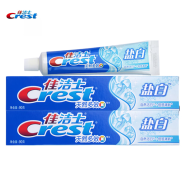 佳洁士牙膏多效盐白牙膏清凉薄荷型洁白牙齿草本水晶防蛀牙膏 盐白90g*2支装