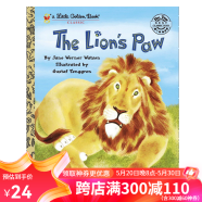 狮子脚上有根刺 英文原版绘本 The Lion is Paw (Little Golden Book) 常青藤爸爸推荐 兰登金色童书 儿童动物故事启蒙图画书