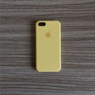 iPhone5s液态硅胶手机壳苹果5保护壳SE2代防摔苹果新款se3代防摔 黄色 苹果5/5s/se（4英寸）单壳