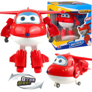 奥迪双钻（AULDEY）超级飞侠第三季新款大号机器人变形汽车飞机玩具套装儿童生日礼物 大版变形机器人-乐迪710210 正版授权