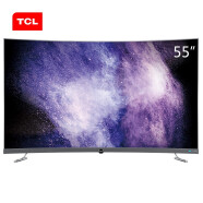 TCL 电视 55P5 （55英寸）全视曲面屏 语音遥控 纤薄 高清 液晶平板电视