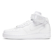 Nike耐克男鞋 Air Force 1 AF1 经典纯白小麦空军一号高帮板鞋 315123-111 DD9625-100 40