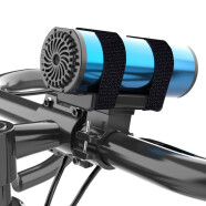 ZBOLI多功能强光手电筒充电宝可充手机自行车灯骑行音箱运动便携长续航 蓝色经典+骑行支架