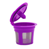 驰诺 可填充咖啡胶囊克里格 可填充咖啡胶囊Keurig循环重复使用K-cup胶囊壳i cafil 紫色塑料