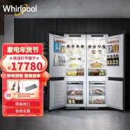 惠而浦（Whirlpool）嵌入式冰箱双开门 全嵌入对开门 第6感保鲜技术 变频无霜 ART8811 【嵌入式】双机四门