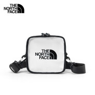 北面（The North Face）单肩包男女包中性款24新款户外运动包休闲斜挎包背包轻巧便携3VWS Q4C/米白色 2.5L（170*170*80mm）