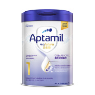 新西兰原装进口 中国香港爱他美(Aptamil) 白金致亲版 婴儿配方奶粉1段（0-6个月） 900g