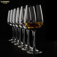 乐美雅无铅玻璃红酒杯套装家用葡萄酒杯6只装甄选高脚杯 580ml(6只盒装)