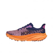 HOKA ONE ONE  男女挑战者 7地形跑鞋缓震透气运动鞋跑步户外 紫橙色 挑战7 36