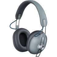 松下（Panasonic） 【日本直邮】 无线蓝牙耳机密闭型耳机有线耳机游戏耳机头戴式立体声高音质 内置麦克风 折叠式 RP-HTX80B-H【无线冷酷灰】