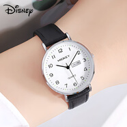 迪士尼（Disney）手表女款初中高中女士小众轻奢石英新款高颜值女式静音学生电子表