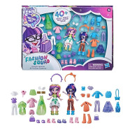 孩之宝（Hasbro）小马宝莉彩虹系列套装卡通动漫模型宇宙公主女孩儿童玩具礼物 小马国时尚组合F1587