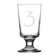 AEA3泉精酿啤酒杯3Fonteinen特酷杯直身杯子三泉高脚杯可定制LOGO 3泉300ml比利时矮脚款 0只