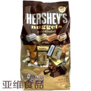 美国巧克力Nuggets 金银砖4口味巧克力1.47kg（日期到23年9月）礼品年货