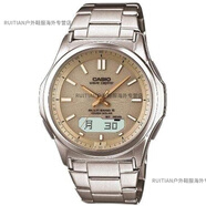 卡西欧（CASIO）太阳能手表Casio WVQ-M410-1双显三眼6局电波表官方旗舰 WVA-M630D-9A