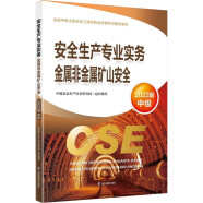 备考2024 中级注册安全工程师2023教材（官方正版） 金属非金属矿山安全 应急管理出版社 2022年新版2023年延用