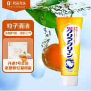 花王（KAO）进口牙膏120g 细微粒子亮白去渍清新口气柑橘薄荷香