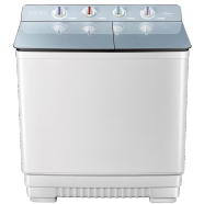 奇帅双桶系列  16.5公斤3D炫彩大曲线防缠绕波轮喷淋漂洗半自动洗衣机