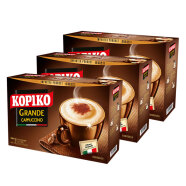 印尼进口 可比可（KOPIKO）豪享卡布奇诺咖啡12包363g*3盒 共36包1089g 三合一速溶咖啡饮料