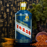 百年王立安-蓝色典藏 酱香型白酒53度 单瓶500ml