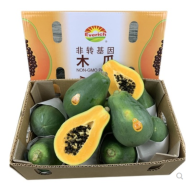 【顺丰】都乐非转基因木瓜大果 菲律宾木瓜新鲜水果 2颗单颗450g