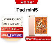 苹果 iPad mini5 7.9英寸 2019款学生学习娱乐 二手平板电脑 金色 64GB WiFi版 95新