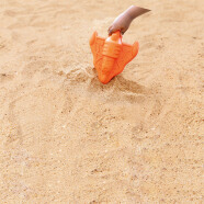Hape儿童玩沙玩具挖土玩玩水橙色沙滩宇宙飞船女孩玩具男孩礼物E4104
