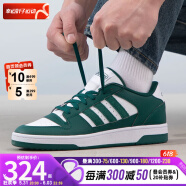 阿迪达斯 （adidas）男鞋板鞋 2024夏季新款运动鞋透气轻便休闲鞋低帮滑板鞋子男 IE1015/绿色 40