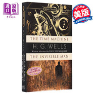 英文原版 Time Machine The Invisible Man 时间机器/隐形人