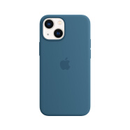 Apple iPhone 13 mini 专用 MagSafe 硅胶保护壳 iPhone保护套 手机壳 - 雀羽蓝色
