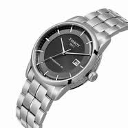 天梭（TISSOT）瑞士手表 豪致系列钢带机械男士手表T086.407.11.0 烟灰盘 钢带 男表 豪致
