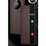 适用于华为mate50pro手机壳mate50真皮保护套mate8/9/10/20外壳mate30/mat 官方优选皮套(咖啡色)收藏送膜 华为 Mate 10