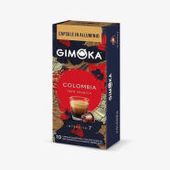 意沫咖 意大利进口GIMOKA意式香浓胶囊咖啡(兼容nespresso小米心想 (铝壳)哥伦比亚(浓度7)