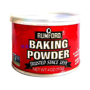 拉姆雷德（RUMFORD） 美国原装进口泡打粉苏打粉RumFord baking powder烘焙发酵 无铝泡打粉113g 1盒