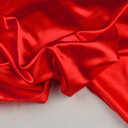 佳妍新年装饰红布料 结婚用品乔迁开业装饰大红色佛布抓周红绸布1.8m