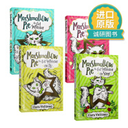 英文原版 Marshmallow Pie the Cat Superstar1-4 棉花糖派巨星猫系列漫画4册 漫画插图 桥梁读物 初章小说 进口英语书籍 英文版