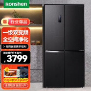 容声(Ronshen)家用冰箱四开门一级能效风冷无霜四门嵌入式超薄十字门 BCD-452WD12FP