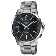 卡西欧（CASIO）OCEANUS海神系列高端钛合金太阳能电波防水手表腕表 OCW-T150-1AJF