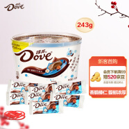 德芙（Dove）榛仁葡萄干巧克力碗装243g送女友休闲小零食糖果巧克力伴手礼物