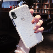 尚尚呈品 苹果手机壳软硅胶全包iPhone透明时尚热巴保护套 【苹果XR】雅白