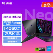 宏碁（acer）掠夺者·擎Neo 16英寸2.5K电竞游戏本 工作站级笔记本电脑(13代酷睿i5-13500HX 16G 512G RTX4060)