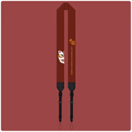 登影简约个性布艺相机单反微单拍立得斜挎背带挂脖减压便携挂绳肩带宽 相机背带：狮头