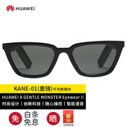 华为（HUAWEI）智能眼镜二代XGENTLEMONSTER Eyewear II蓝牙耳机高清通话蓝牙眼镜 SMART KANE-01（墨镜）