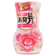 小林制药（KOBAYASHI）日本进口去异味除臭剂室内空气清新剂芳香剂房间用消臭元 （幸福玫瑰）400ml