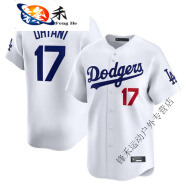 妙普乐洛杉矶道奇 Dodgers 男女 17# Ohtani 大谷翔平 青少年棒球服球衣 白色 2 现货 M