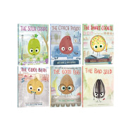 英文原版 The Bad Seed/Good Egg/Cool Bean/Couch Potato 坏种子 系列 儿童趣味图画故事书英语启蒙绘本 坏种子系列 绿山墙图书